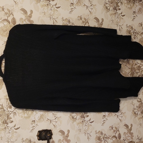 Forever 21 black sweater cardigan size M - Picture 3 of 3